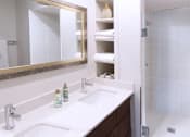 Thumbnail 28 of 43 - shower sink bathroom mirror