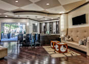 Thumbnail 21 of 36 - Luxury apartments with resident lounge, coffee bar, free wi-fi, internet café, conference room and catering room at Villa Piana Apartments in Dallas