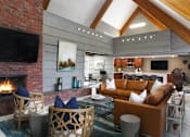 Thumbnail 11 of 27 - Luxury resident clubhouse with free wi-fi, resident kitchen, resident lounge, and meeting room at Alpine Village Apartments in La Vista, Nebraska
