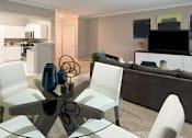 Thumbnail 32 of 35 - Apartments in southwest Omaha with spacious layout, spacious living room, spacious dining room, granite countertops, white kitchen cabinets, and stainless-steel appliances at Breckenridge Apartments in southwest Omaha, Nebraska