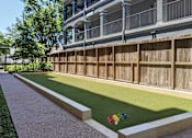 Thumbnail 26 of 45 - Bocce ball court at Le Palais Apartments in Houston.