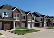 Thumbnail 41 of 46 - Luxury townhomes with attached garages, scenic views and red brick exteriors at Bellemeade Apartments in west Des Moines