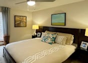 Thumbnail 30 of 35 - Spacious master bedroom with large walk-in closet at LionsHead Apartments in Omaha Nebraska