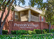 Thumbnail 29 of 30 - Luxury apartments in north Dallas with beautiful landscaping, scenic views, and red brick exteriors at Preston Village Apartments