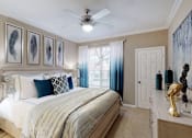 Thumbnail 57 of 73 - Luxury apartments with spacious bedrooms with attached bathrooms and walk-in closets at The Saxony Apartments