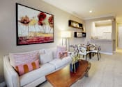 Thumbnail 3 of 26 - Luxury apartments with 9-foot ceilings, granite breakfast bars and white kitchen cabinets at RidgeGate Apartments in Minnetonka, Minnesota