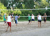Thumbnail 15 of 30 - Sand volleyball court at The Vanderbilt Apartments in Omaha, Nebraska