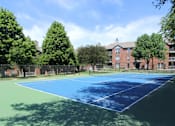 Thumbnail 16 of 44 - Tennis court at Tanglewood Apartments in central Lincoln, Nebraska