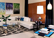 Thumbnail 3 of 36 - Spacious luxury apartments with porcelain tile floors at Villa Piana Apartments next to the Galleria in Dallas