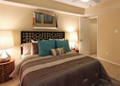 Thumbnail 15 of 22 - Gated apartment community close to the Galleria with spacious bedroom with walk-in closet and attached bathroom.