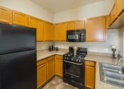 Thumbnail 35 of 39 - Kitchen Floor Plan at Remington Apartment Homes, Romeoville, IL, 60446