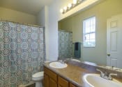 Thumbnail 33 of 39 - Three Bedroom Master Bathroom at Remington Apartment Homes, Romeoville, Illinois