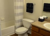 Thumbnail 21 of 39 - Guest Bathroom at Remington Apartment Homes, Romeoville, Illinois