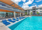Thumbnail 2 of 26 - Sparkling swimming pool at Presidium Revelstoke Apartments, Fort Worth, TX