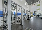 Thumbnail 4 of 13 - a view of the fitness center  at Collective on Riverside, Austin, TX