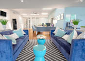 Thumbnail 14 of 27 - Resident Lounge at The Entro at Midtown, Dallas, 75230