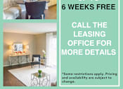 Thumbnail 27 of 27 - A promotional image for a free 6-week lease offer.