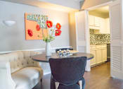 Thumbnail 3 of 27 - Elegant Dining Space at The Entro at Midtown, Texas, 75230