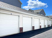 Thumbnail 10 of 111 - White Garage Doors at Hebron Station Apartments, Hebron, Kentucky