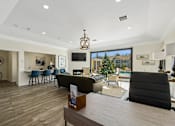 Thumbnail 16 of 24 - Living Room With Kitchen at Baldwin Farms Apartments, Alabama, 36567