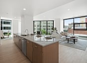 Thumbnail 1 of 11 - Kitchen Unit at M Apartments, Spokane, Washington