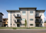 Thumbnail 8 of 10 - Apartment building with balconies at River Landing at Mirabeau, Spokane Valley, WA