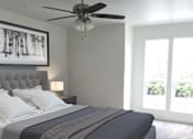 Thumbnail 8 of 19 - Hampton Court Apartments bedroom