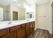 Thumbnail 27 of 35 - Parkside Villas bathroom double vanity