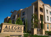 Thumbnail 5 of 9 - Alegre Apartments Monument Sign