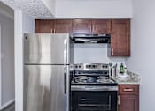 Thumbnail 16 of 58 - Oak Tree Village Kitchen with Appliances 1 Bedroom