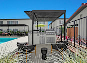 Thumbnail 11 of 73 - Tierra Del Sol Poolside BBQ Area