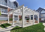 Thumbnail 14 of 47 - Trellis at Lake Highlands exterior covered sitting area
