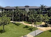 Thumbnail 2 of 21 - The Waterfront Apartments Courtyard Landscape