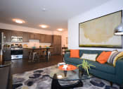 Thumbnail 2 of 27 - Yolo Apartments Furnished Living Area and Kitchen