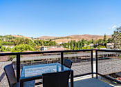 Thumbnail 17 of 28 - The Harrington balcony deck dining table