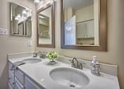 Thumbnail 17 of 35 - Modern Apartment Bathroom | Mechanicsburg Apartments | Graham Hill Apartments in Mechanicsburg