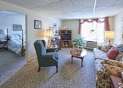 Thumbnail 5 of 10 - Apartment Living Room  | Sencit Towne House Apartments