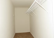 Thumbnail 9 of 10 - A white wall with a white ceiling and a white floor.