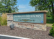 Thumbnail 21 of 23 - Stone gate meadows apartment homes sign.