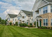 Thumbnail 16 of 47 - Row of houses with Green Lawn at The Marlowe, Fort Wayne, IN