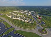 Thumbnail 42 of 47 - Bird's eye view of residential area at The Marlowe, Fort Wayne, Indiana