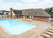 Thumbnail 6 of 18 - Large Outdoor Pool at The Westcott, Evansville, IN