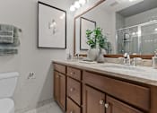Thumbnail 11 of 18 - Luxurious Bathroom at Merion at Cross Keys Apartments, Williamstown