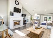 Thumbnail 23 of 32 - Interior with sofa at The Fountains at Deerwood Apartments, Jacksonville, 32256