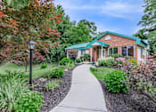 Thumbnail 1 of 20 - Walking Path at North Pointe Apartments, Clifton Park