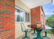 Thumbnail 16 of 20 - Balcony And Patio at North Pointe Apartments, Clifton Park, 12065
