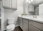 Thumbnail 19 of 22 - spacious bathroom with walk-in shower