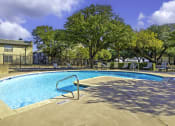 Thumbnail 14 of 17 - our apartments have a resort style swimming pool with trees