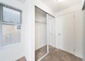 Thumbnail 41 of 41 - an empty bedroom with a closet and a window