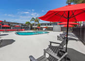 Thumbnail 10 of 47 - Poolside Relaxing Area at Via Oxnard, Oxnard, CA